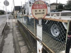 「中の島小学校入口」バス停留所