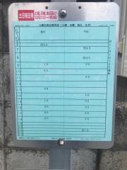 「方木田」バス停留所