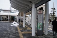 「福井駅東口」バス停留所