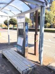 「市民会館・裁判所前」バス停留所