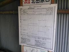 「北田原」バス停留所