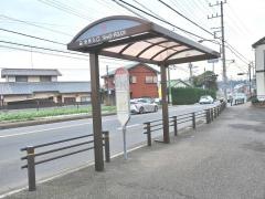 「矢作入口」バス停留所
