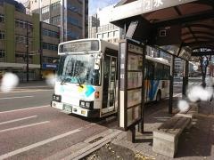 「水道町」バス停留所