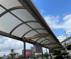 「忍ケ丘駅」バス停留所