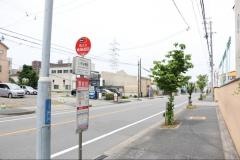 「いろは橋西」バス停留所