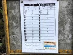 「金山入口」バス停留所