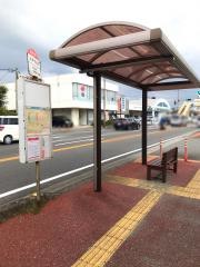 「土井局前」バス停留所