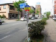 「南大通り中通病院前」バス停留所