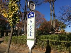 「ニュータウン中央」バス停留所