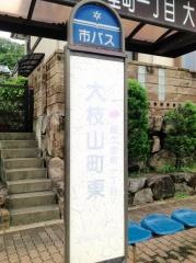 「大枝山町東」バス停留所