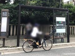 「壬生寺道」バス停留所