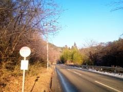 「青井沢入口」バス停留所
