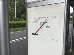 「瓜生」バス停留所