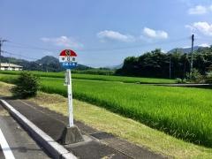 「早日渡」バス停留所
