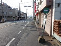 「築港銀座」バス停留所