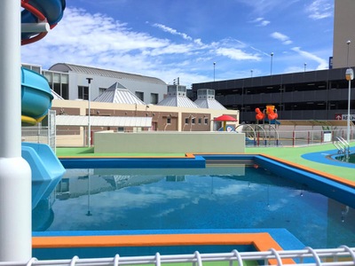 スポランド 大野城市北市民プール 大野城市御笠川