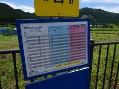 「田井縄口」バス停留所
