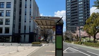 「県庁前」バス停留所