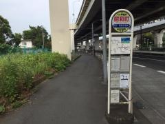 「昭和町」バス停留所