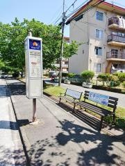 「市民グランド前」バス停留所