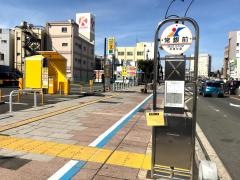 「常銀前(勝田)」バス停留所
