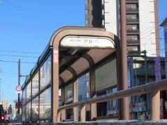 「汁谷」バス停留所