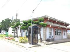 「三田尻港前」バス停留所