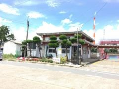 「三田尻港前」バス停留所