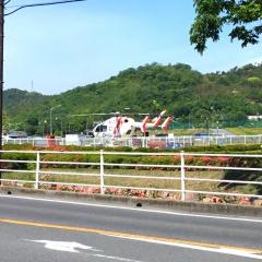 川崎医科大学付属病院ヘリポート