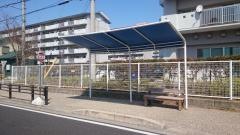 「東山住宅」バス停留所