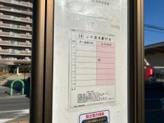 「中穂積」バス停留所