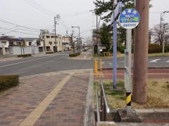 「市役所前」バス停留所