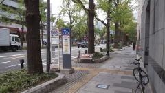 「大桟橋」バス停留所