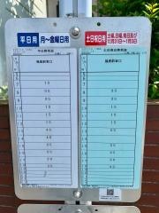 「福島南高校」バス停留所