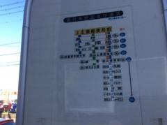 「上広瀬郵便局前」バス停留所