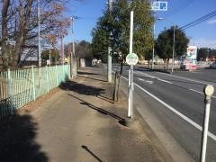 「石岡運動公園」バス停留所