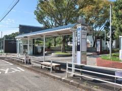 「館中学校前」バス停留所