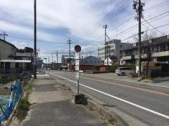 「橋下町」バス停留所