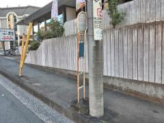 「新北川橋」バス停留所