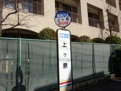 「上ケ原」バス停留所