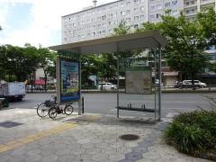 「谷町九丁目」バス停留所