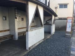 「仁科車庫」バス停留所