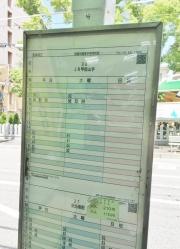「阪神深江」バス停留所