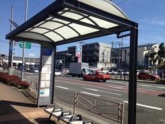 「市民病院下」バス停留所