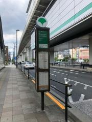 「江北駅」バス停留所