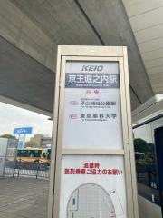 「京王堀之内駅」バス停留所