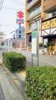 「立花小学校」バス停留所