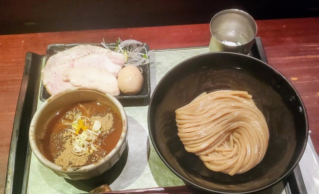 らーめん つけ麺 看板 ラーメン食べ歩き投稿 つけ麺 繁田 繁田式もりそば #神戸 #六甲