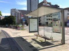 「ソリッドスクエア前」バス停留所