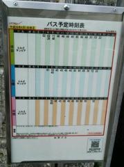 「日大山高前」バス停留所